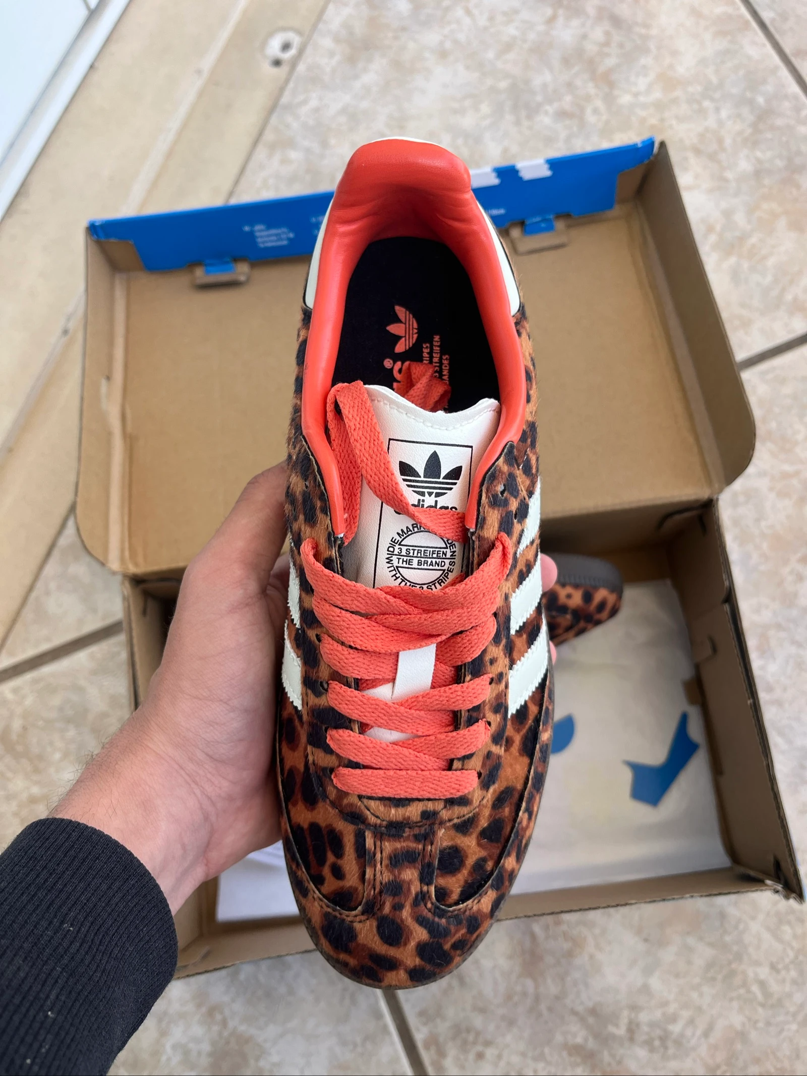 Dames luipaardprint sneakers – photo 2